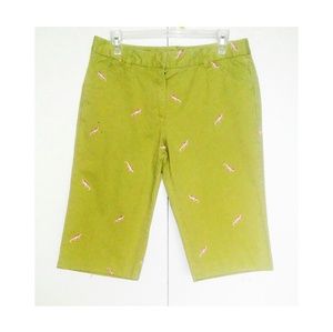 J crew short green size 8